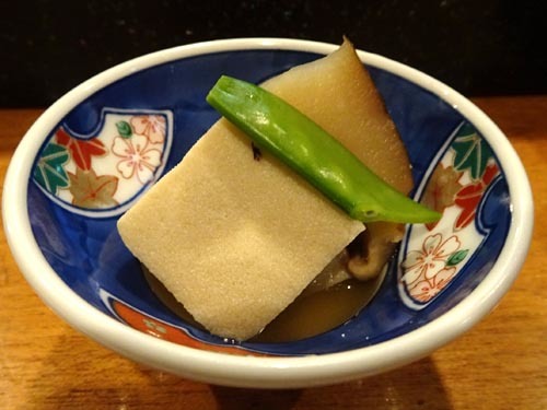 １３椎茸と高野豆腐煮物