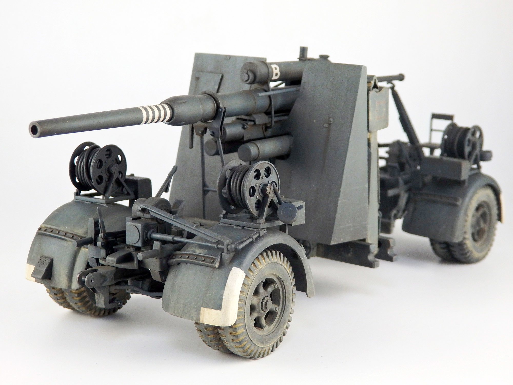 タミヤ1/35 8.8cm Flak36を作る - ナイトウモデルズ