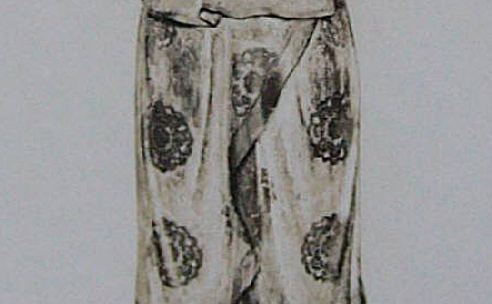 興福寺　阿修羅像　服飾の模様