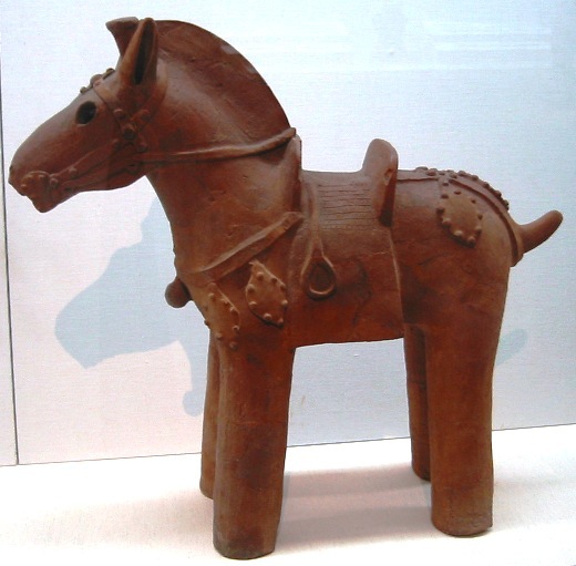 馬形埴輪（東京国立博物館）