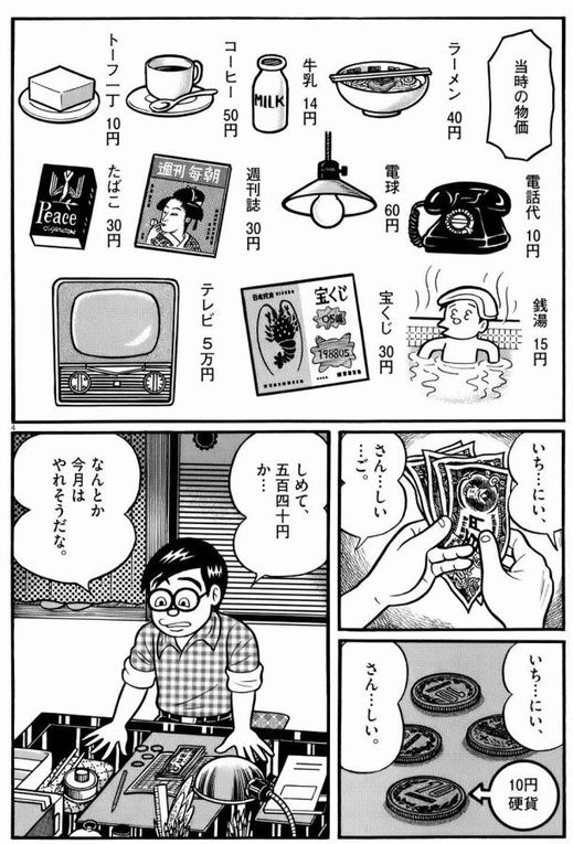【懐古漫画】昭和中期（30年代）の物価ｗｗｗｗｗｗ