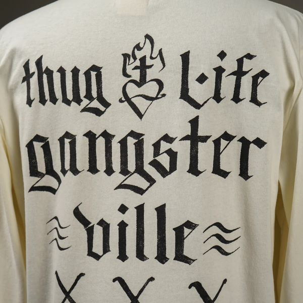 GANGSTERVILLE SACRED HEART-L/S T-SHIRTS