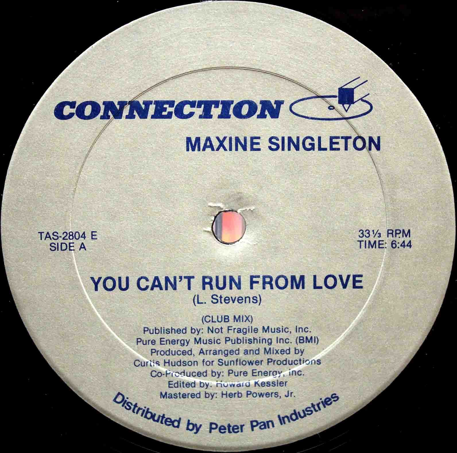 Maxine Singleton ‎– You Cant Run From Love 03