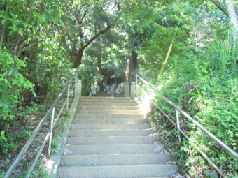 山門への階段２３０６２９