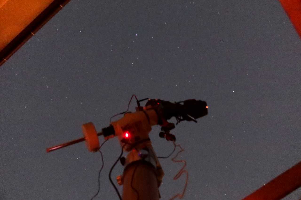 網状星雲を星見台から狙う 2023年9月