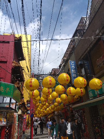 中華街　風船いっぱい