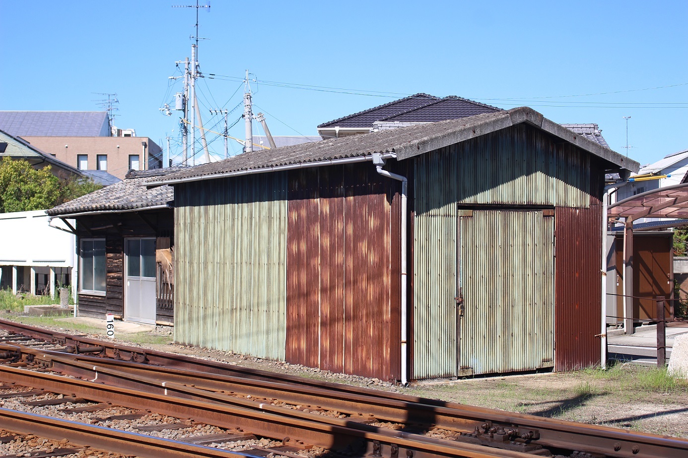 松前駅(まさき)a112