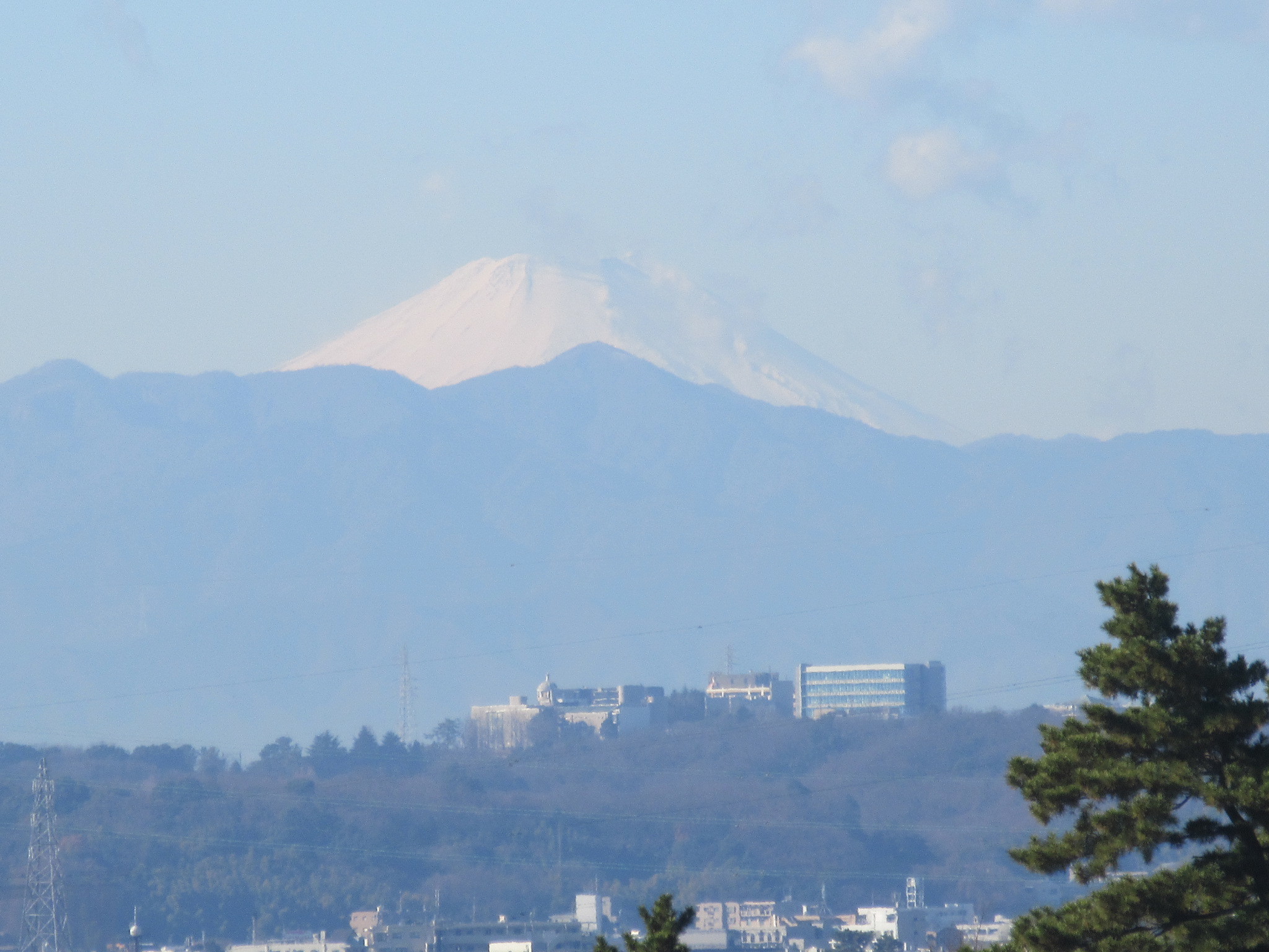 富士見坂　富士山　岡本散策再訪４