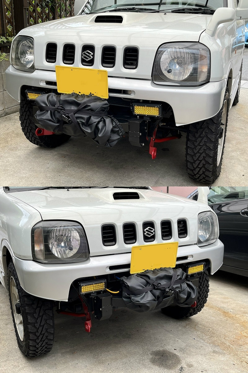 ジムニーJB23 シーエルリンク 6000lb 電動ウインチのその後と