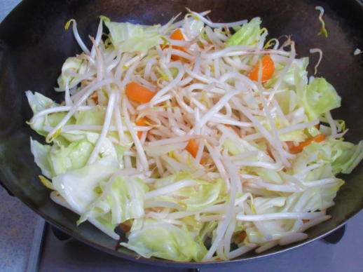222　　野菜炒め(1)