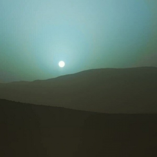 4bb 600 sunset on Mars
