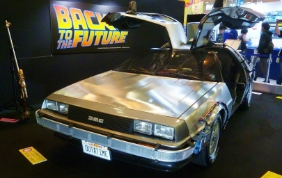 デロリアンDMC DeLoreanタイムマシーン Time Machine回到未来назад у майбутнєバック・トゥ・ザ・フューチャーBack to the Future静岡ホビーショー2023 Shizuoka Hobby ShowアオシマAOSHIMA