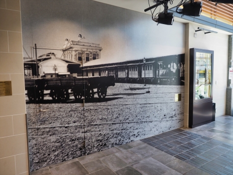 旧横濱鉄道歴史展示「旧横ギャラリー」