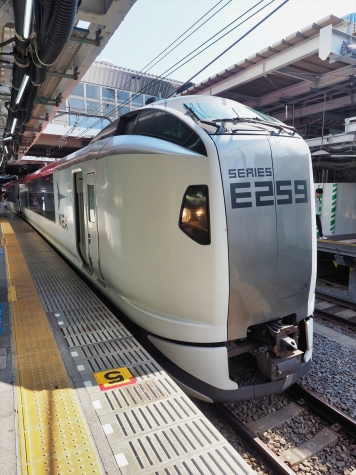 JR東日本 成田エクスプレス E259系電車【品川駅】
