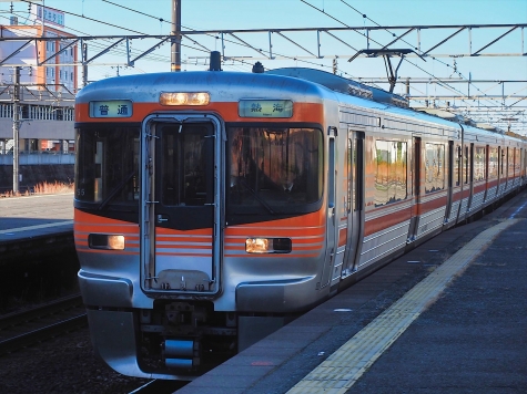 JR東海 東海道本線 313系 電車（JR三島駅）