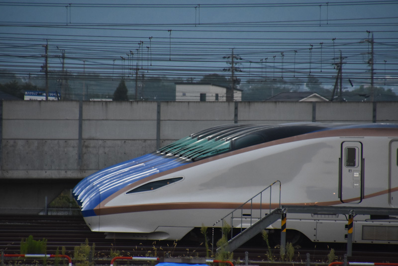 2023年9月10日撮影　長野新幹線車両センター　早朝の撮影　1
