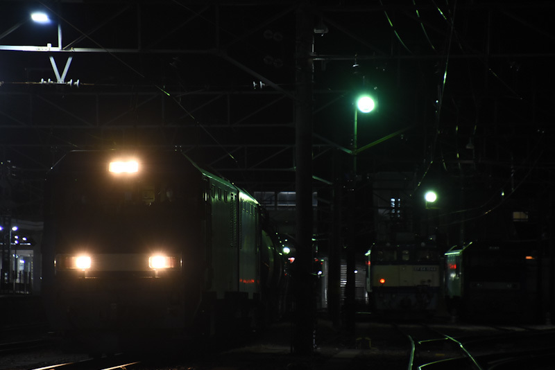 2023年11月25日撮影　南松本にて　篠ノ井線貨物5463ﾚ　EH200-2号機　