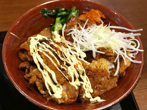 カルビ焼肉丼 (7)