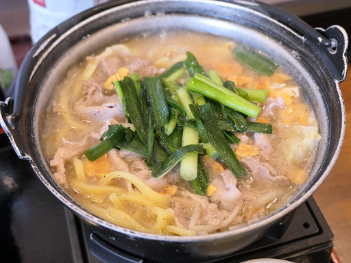 にんにく豚塩鍋定食 (8)
