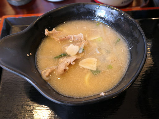 にんにく豚塩鍋定食 (17)