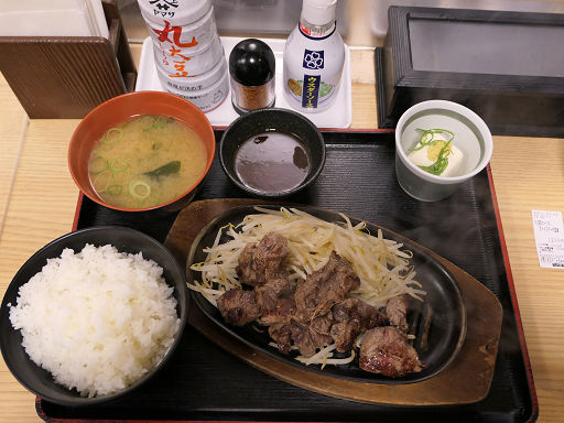 ステーキ定食 (6)