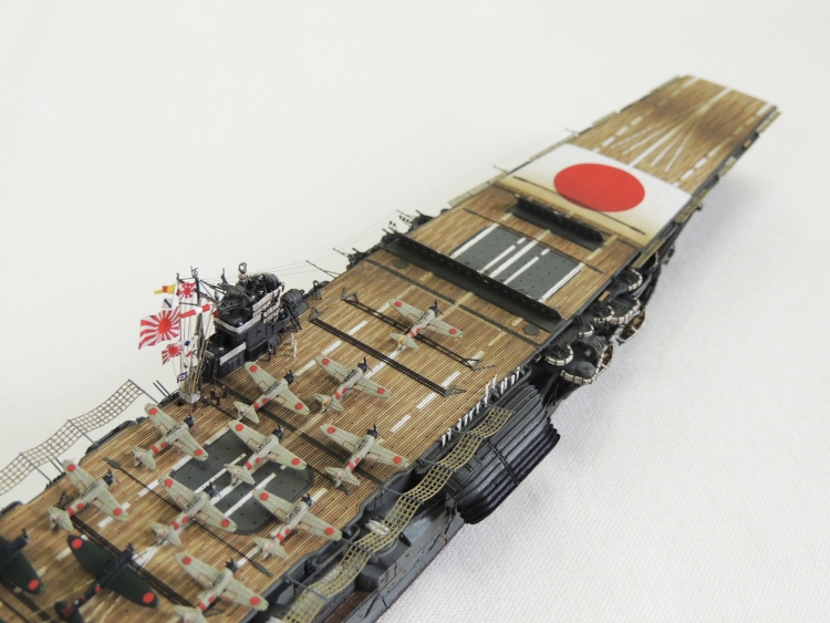 日本海軍 航空母艦 赤城（ミッドウェー海戦）Fx177vxacAAVrUx◆模型製作工房 聖蹟