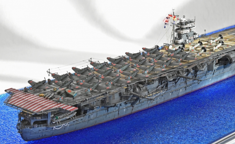 日本海軍 航空母艦 【飛龍】 (1942年 ミッドウェー海戦時) 完成画像 DSC_0964-1-3-25◆模型製作工房 聖蹟 (3)