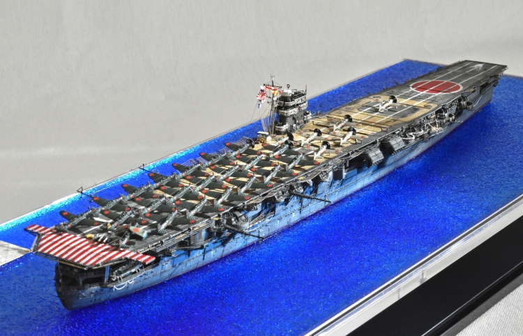 日本海軍 航空母艦 【飛龍】 (1942年 ミッドウェー海戦時) 完成画像 DSC_0964-1-3-25◆模型製作工房 聖蹟