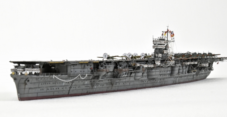 日本海軍 航空母艦 【飛龍】 (1942年 ミッドウェー海戦時) 完成画像 DSC_0001-1-2-25◆模型製作工房 聖蹟 (8)