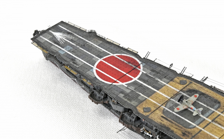 日本海軍 航空母艦 【飛龍】 (1942年 ミッドウェー海戦時) 完成画像 DSC_0660-1-3-3-25◆模型製作工房 聖蹟 (3)