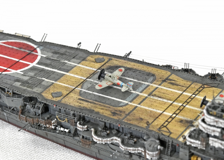 日本海軍 航空母艦 【飛龍】 (1942年 ミッドウェー海戦時) 完成画像 DSC_0660-1-3-3-25◆模型製作工房 聖蹟 (4)