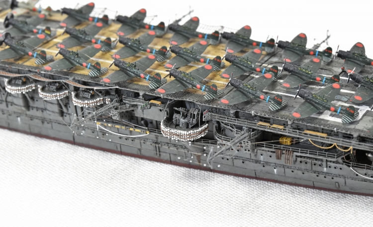 日本海軍 航空母艦 【飛龍】 (1942年 ミッドウェー海戦時) 完成画像 DSC_0660-1-3-3-25◆模型製作工房 聖蹟 (5)
