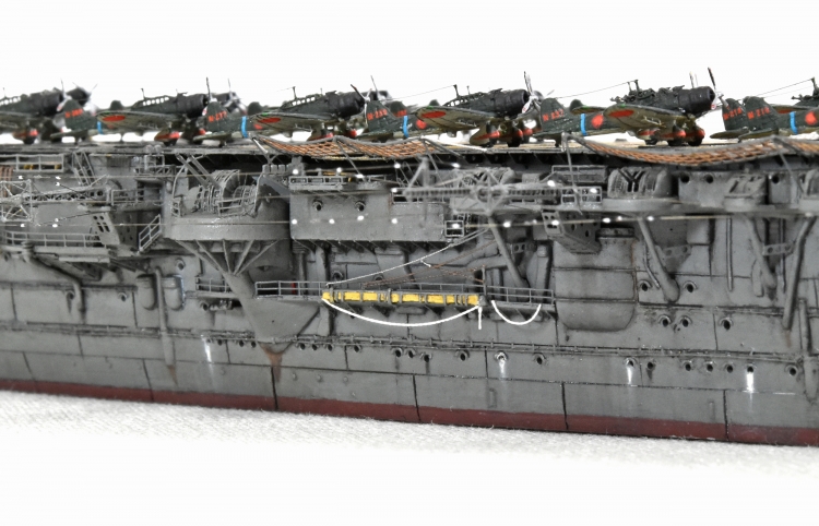 日本海軍 航空母艦 【飛龍】 (1942年 ミッドウェー海戦時) 完成画像 DSC_0660-1-3-3◆-25模型製作工房 聖蹟 (18)