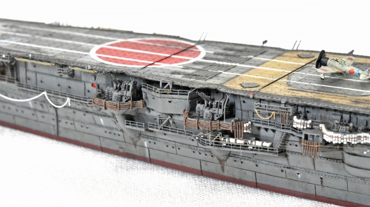 日本海軍 航空母艦 【飛龍】 (1942年 ミッドウェー海戦時) 完成画像 DSC_0660-1-3-3-25◆模型製作工房 聖蹟 (8)