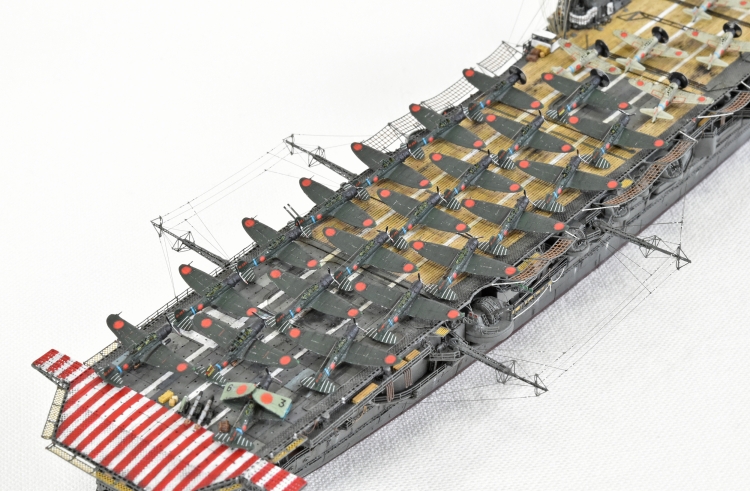 日本海軍 航空母艦 【飛龍】 (1942年 ミッドウェー海戦時) 完成画像 DSC_0660-1-3-3-25◆模型製作工房 聖蹟 (36)