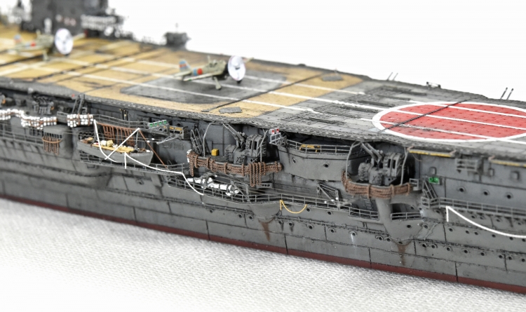 日本海軍 航空母艦 【飛龍】 (1942年 ミッドウェー海戦時) 完成画像 DSC_0660-1-3-3-25◆模型製作工房 聖蹟 (43)