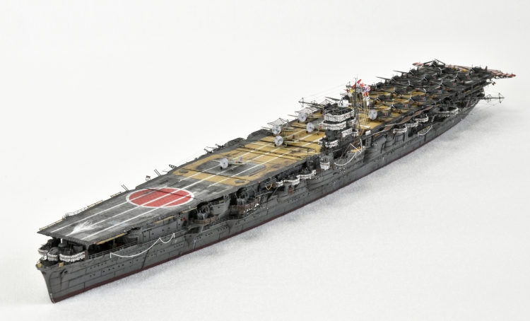 日本海軍 航空母艦 【飛龍】 (1942年 ミッドウェー海戦時) 完成画像 DSC_0001-1-2-25◆模型製作工房 聖蹟 (6)