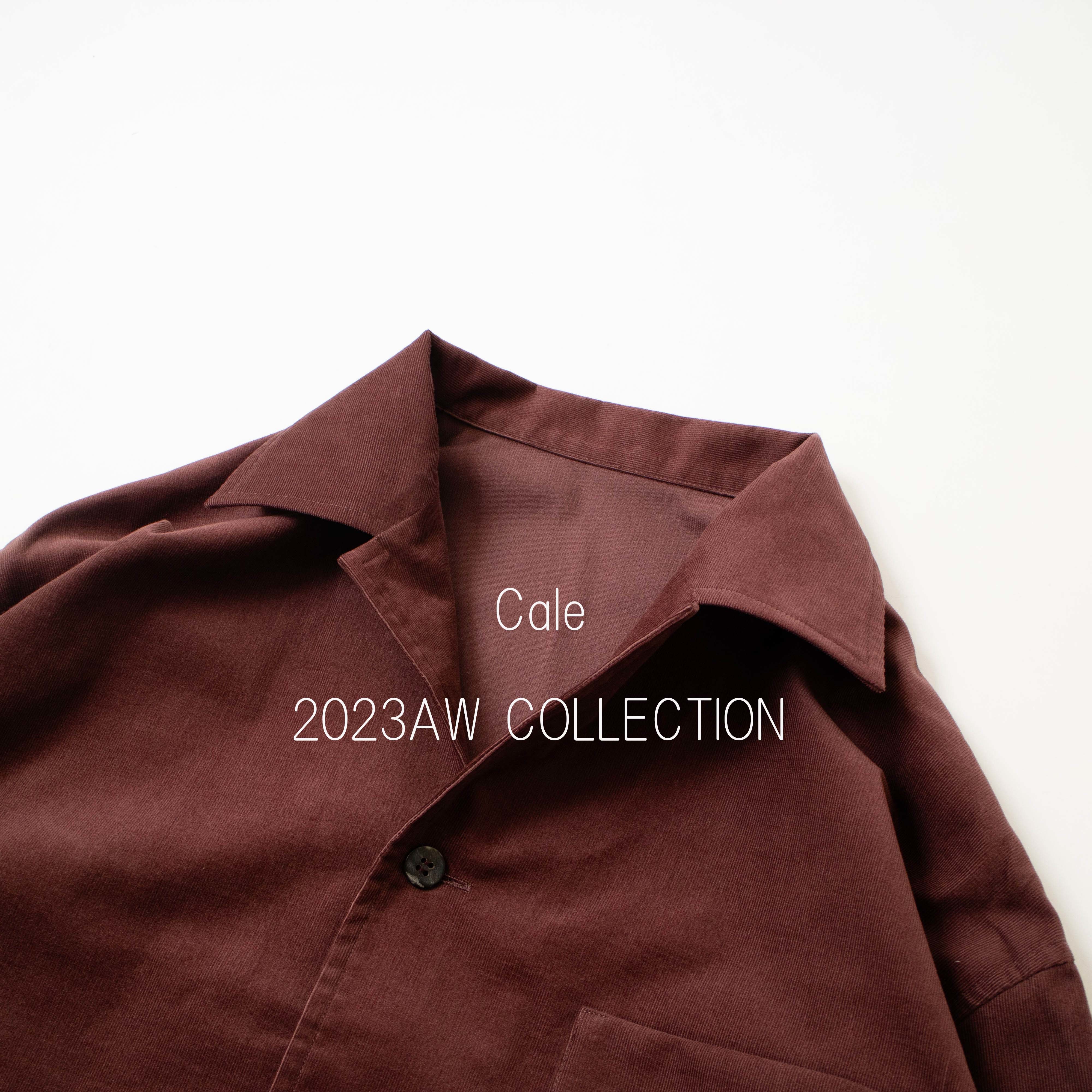 Cale（カル） / [2023年秋冬] 28Wシャツコール素材 シャツジャケット